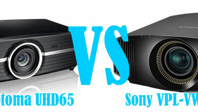Optoma UHD65 Home Theater Projector Comparison: Sony VPL-VW365ES