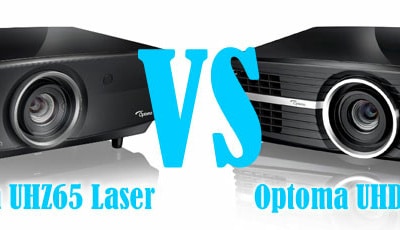 Optoma UHD65 vs UHZ65 Laser Projector Comparison