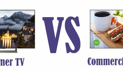The Difference Between Consumer & Commercial TV Displays
