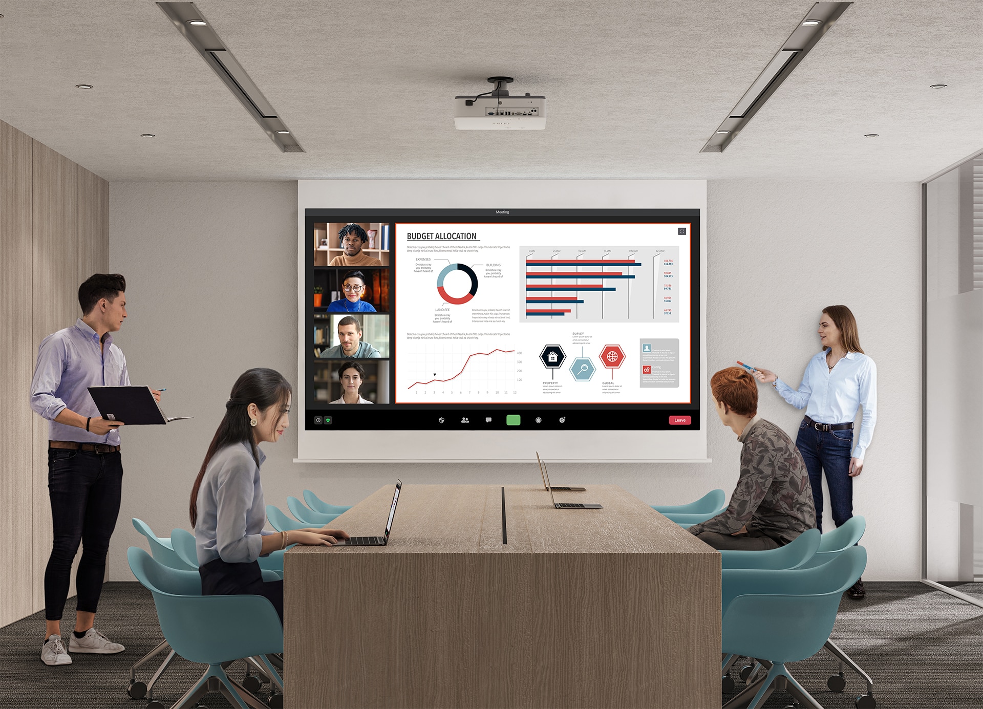 VPL-PHZ61 Conference Room